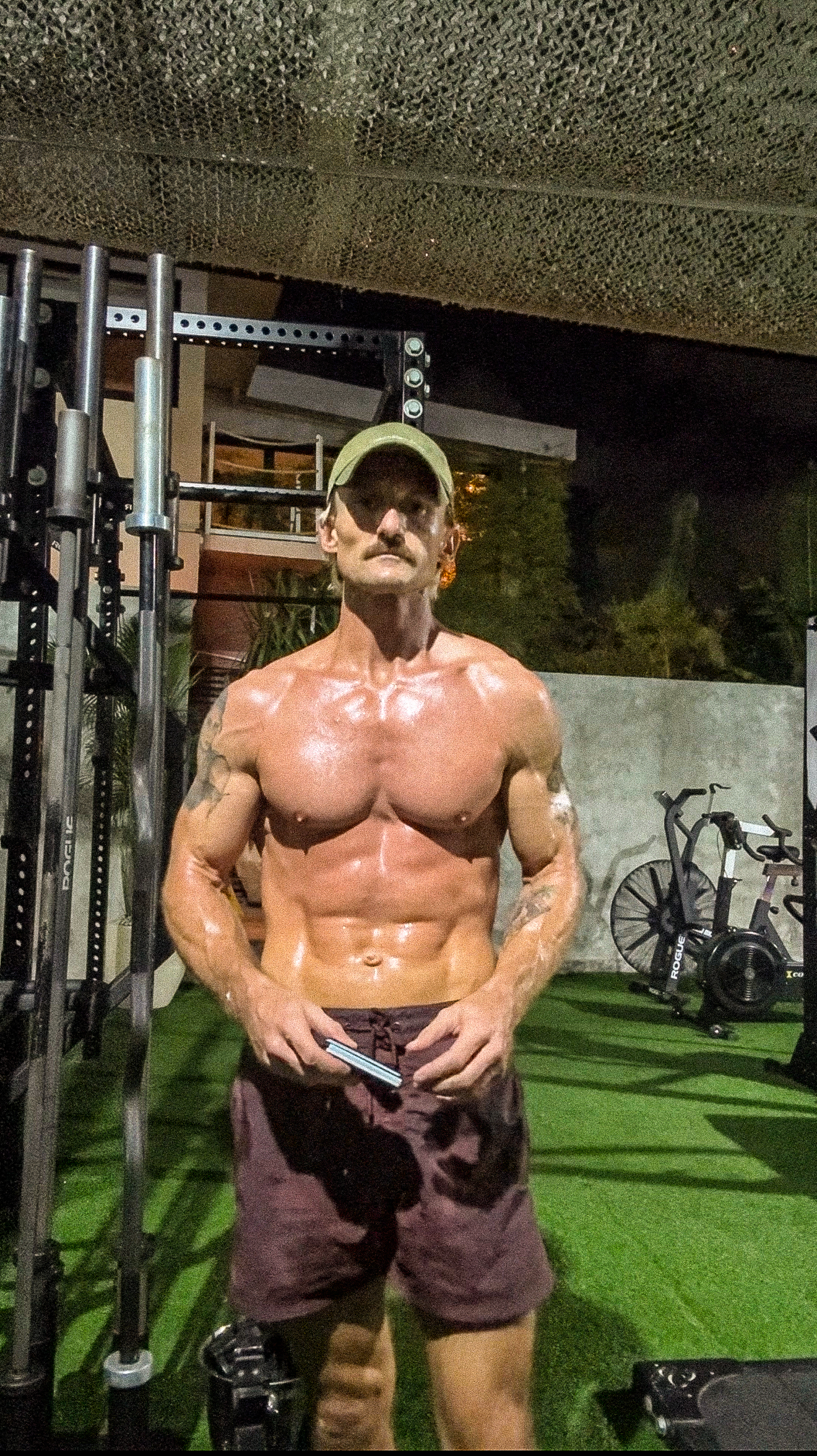 Paul Henri physical preparation for film role — actor training
