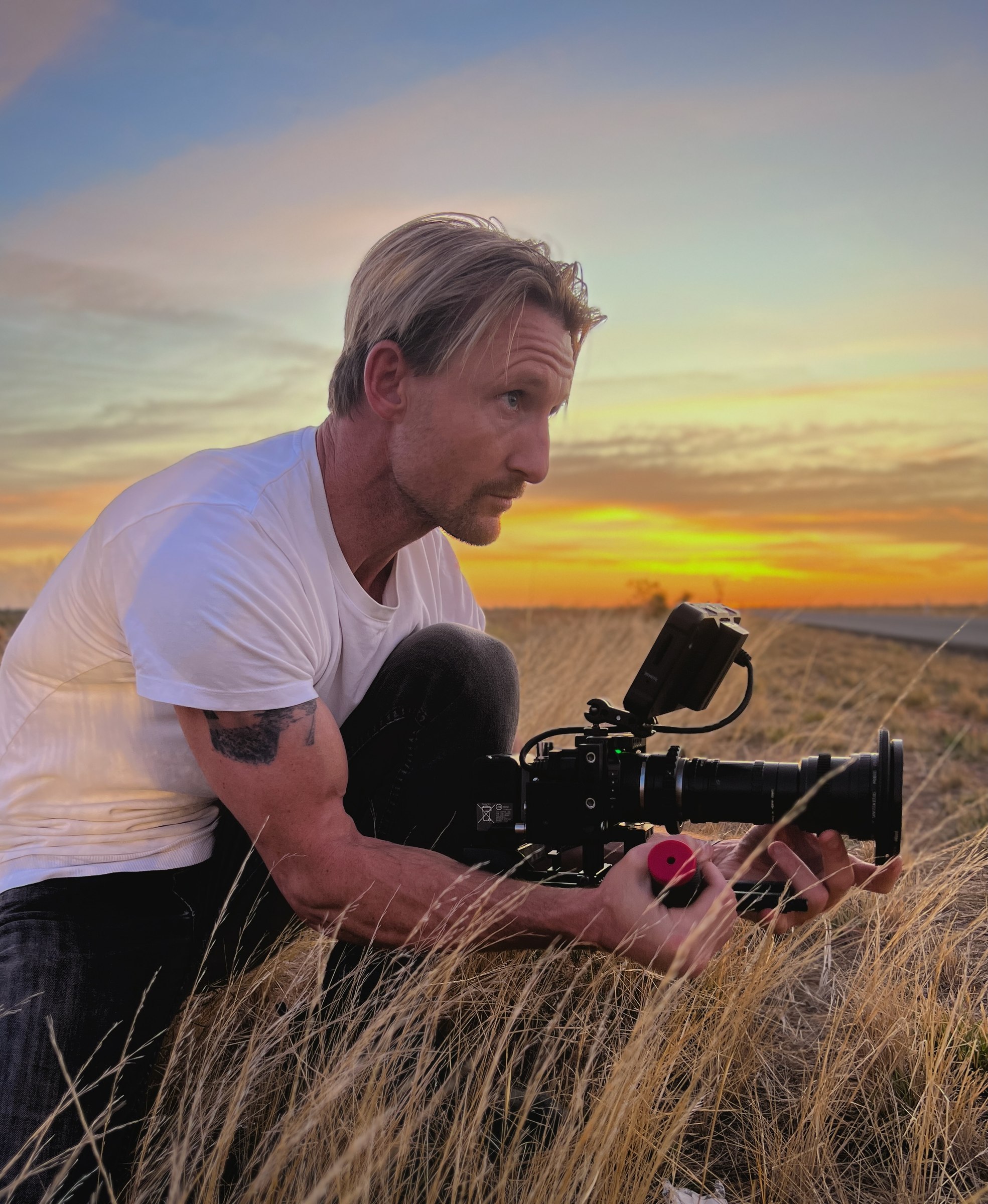 Paul Henri shooting on location in Minnesota with a Blackmagic Micro Cinema Camera and vintage 1961 Angenieux 9.5-57mm f/1.6-2.2 16mm lens
